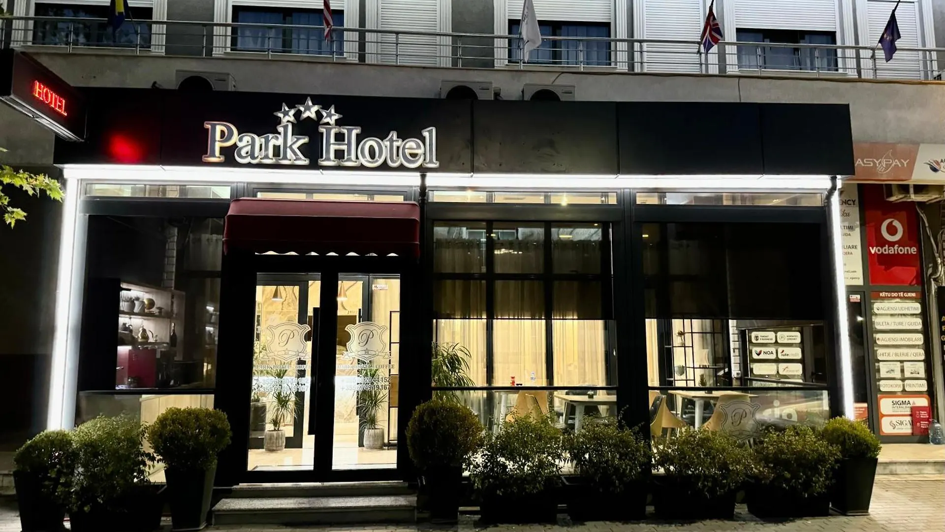 Park Hotel Tirana location